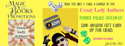 Crazy Lady Authors Padded Palace #Giveaway!