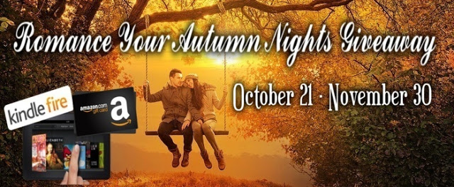 Win a #Kindle in #Romance Your Autumn Nights  #Giveaway