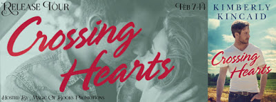 Crossing Hearts by Kimberly Kincaid #contemporaryromance